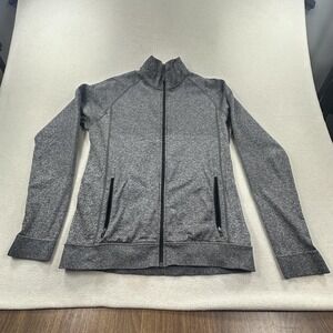 Lululemon Engineered Warmth Jacket Mens Large Gray Full Zip Running Athletic